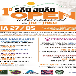 P0687-SAO JOAO OPEN INTERNACIONAL DE JIU-JITSU 1 - EDICAO