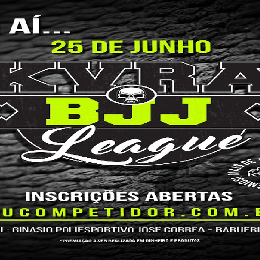 P0237-KVRA BJJ LEAGUE 1 - EDICAO