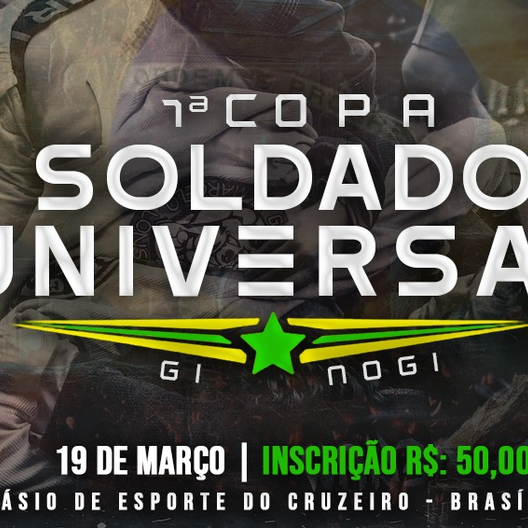 P1685-COPA SOLDADO UNIVERSAL GI & NOGI 1ª - COPA