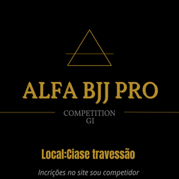 P2174-ALFA BJJ PRO 1 - EDICAO