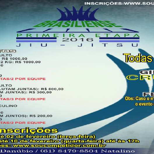 P0216-BRASILIENSE DE JIU JITSU 1 - ETAPA