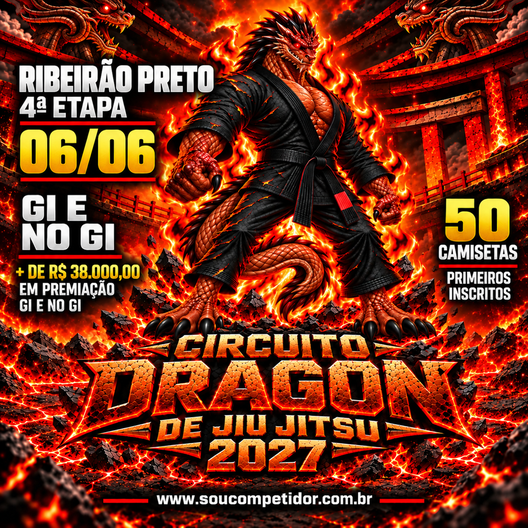 P2884-CIRCUITO DRAGON DE JIU-JITSU #4 ETAPA 2027 - EDICAO