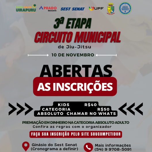 P2197-CIRCUITO MUNICIPAL DE JIU-JITSU 3 - EDICAO