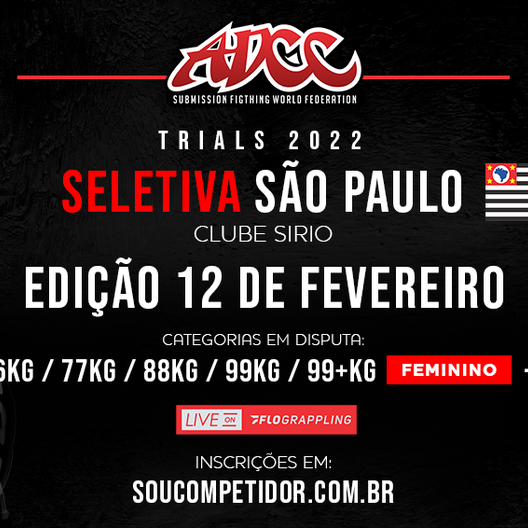 P1399-SELETIVA ADCC SAO PAULO 2022 - EDICAO