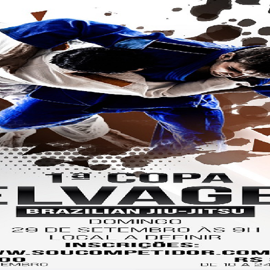 P1073-COPA SELVAGEM BRAZILIAN JIU JITSU 1 - COPA