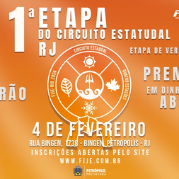 P1957-CIRCUITO ESTADUAL DE JIU-JITSU ESPORTIVO 1 - ETAPA