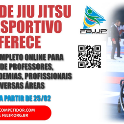 P1280-CURSO DE JIU-JITSU PARADESPORTIVO – MODULO EAD 2021 - EDICAO