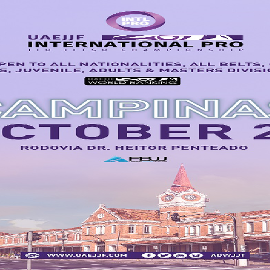 P0730-CAMPINAS INTERNATIONAL PRO JIU-JITSU CHAMPIONSHIP - GI 2018 - ETAPA