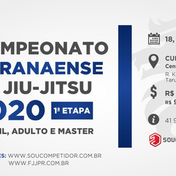 P1191-CAMPEONATO PARANAENSE DE JIU-JITSU 1 - ETAPA