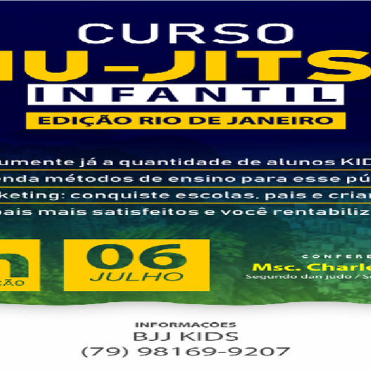 P1029-CURSO DE JIU-JITSU INFANTIL 2019 - EDICAO