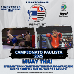 P2377-CAMPEONATO PAULISTA DE MUAY THAI 3 - EDICAO