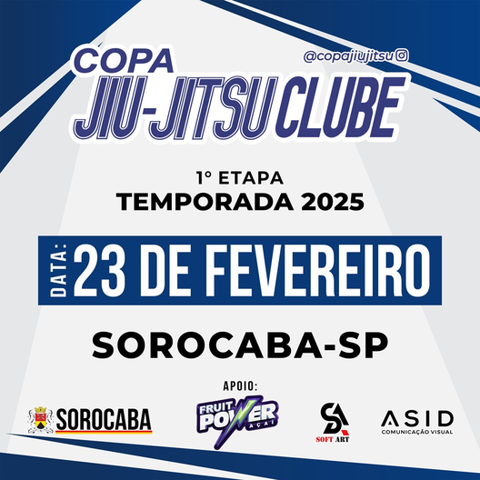 P2256-COPA JIU-JITSU CLUBE 1 - ETAPA