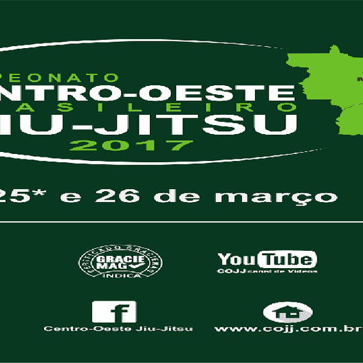 P0396-CAMPEONATO CENTRO-OESTE BRASILEIRO DE JIU JITSU 2017 - ETAPA