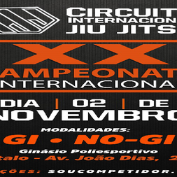 P0910-XX CAMPEONATO INTERNACIONAL DE JIU JITSU XX - EDICAO
