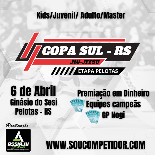 P2261-COPA SUL - RS DE JIU-JITSU PELOTAS - ETAPA