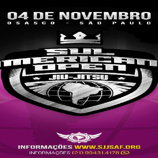 P0799-SUL AMERICANO OPEN DE JIU-JITSU SJJSAF 2018 - EDICAO