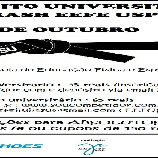 P0056-CIRCUITO UNIVERSITARIO EEFE USP 1 - EDICAO