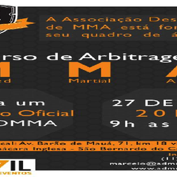 P0037-CURSO DE ARBITRAGEM MMA 1 - EDICAO