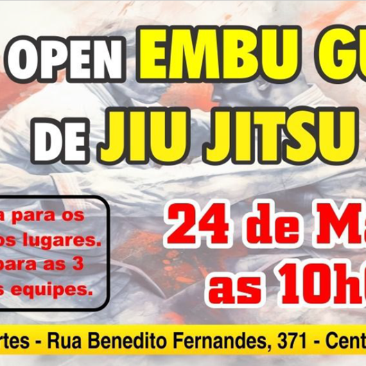 P1944-OPEN EMBU GUACU DE JIU JITSU 1 - EDICAO