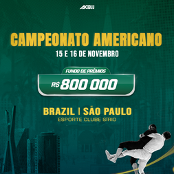 P2512-ACBJJ AMERICAN OPEN CHAMPIONSHIP GI & NO - GI 2025 - EDICAO