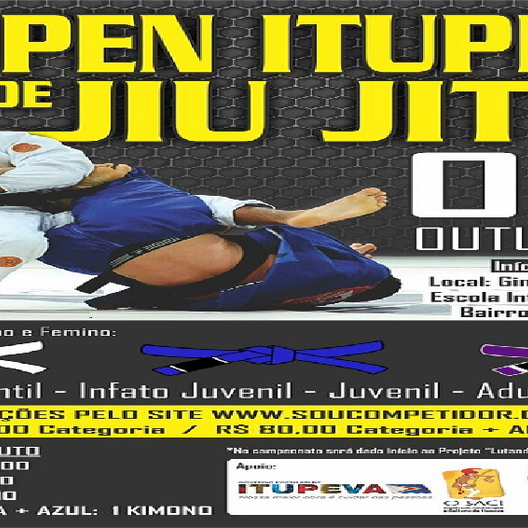P0168-OPEN ITUPEVA JIU JITSU 1 - EDICAO