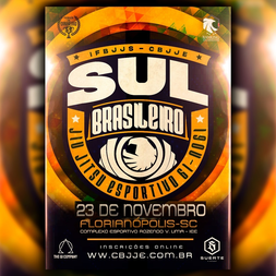 P2450-SUL BRASILEIRO CBJJE- JUVENIL, ADULTO E MASTER 2025 - EDICAO