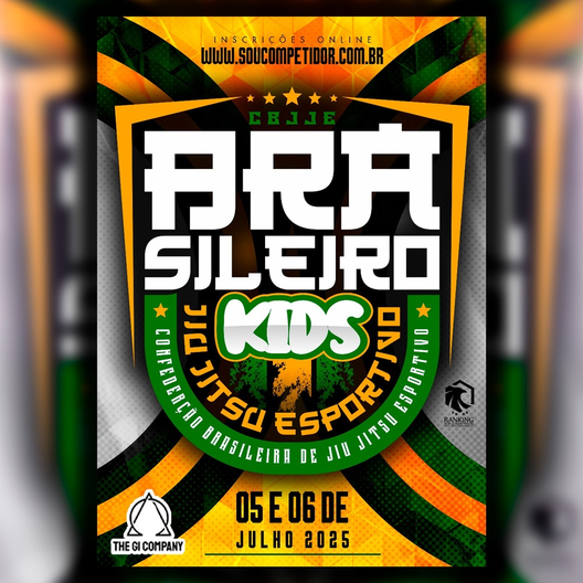 P2237-BRASILEIRO KIDS DE JIU JITSU CBJJE 2025 - EDICAO