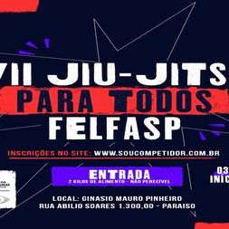 P2139-JIU-JITSU PARA TODOS FELFA SP VII - EDICAO