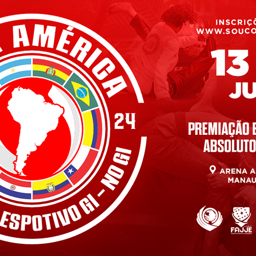 P2036-COPA AMERICA DE JIU JITSU ESPORTIVO - GI E NOGI 2024 - ETAPA