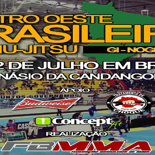 P0706-CENTRO OESTE BRASILEIRO DE JIU-JITSU @@@ 1 - EDICAO