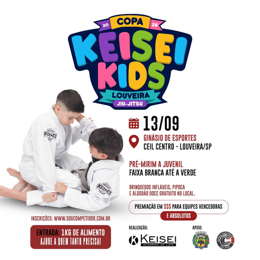 P2787-COPA KEISEI LOUVEIRA KIDS DE JIU JITSU 1 - EDICAO
