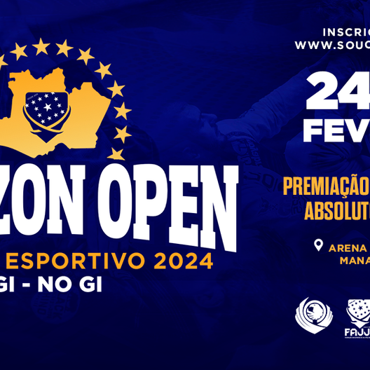 P1951-AMAZON OPEN GI E NOGI DE JIU JITSU ESPORTIVO 2024 - EDICAO