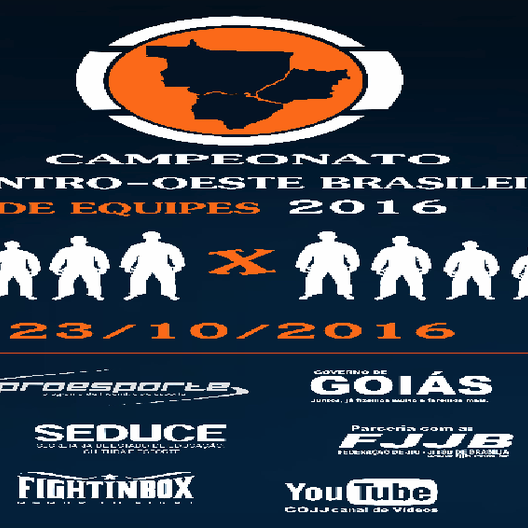 P0271-CAMPEONATO CENTRO OESTE BRASILEIRO DE EQUIPES 1 - EDICAO