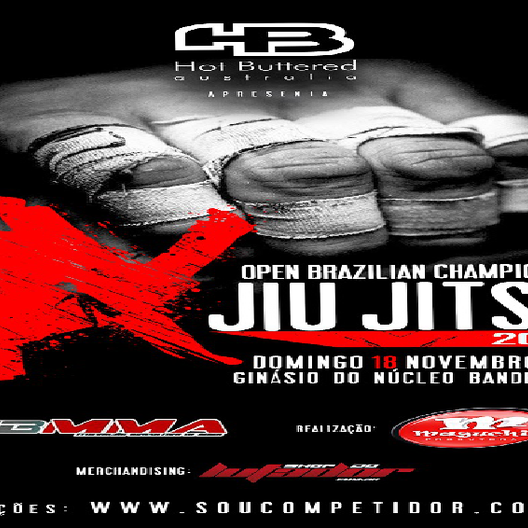 P0808-OPEN BRAZILIAN CHAMPION DE JIU-JITSU 2018 - EDICAO