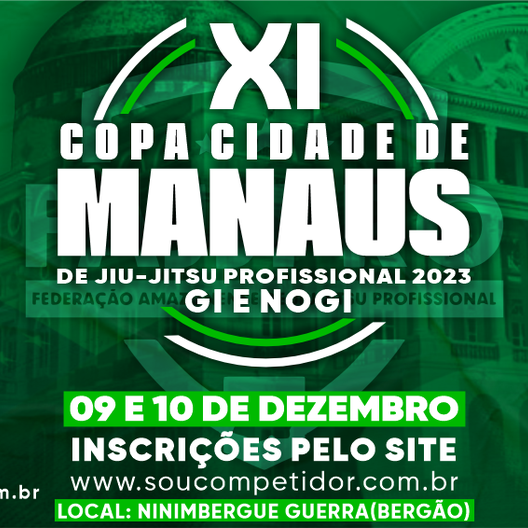 P1930-XI COPA CIDADE DE MANAUS GI E NOGI 2023 - EDICAO