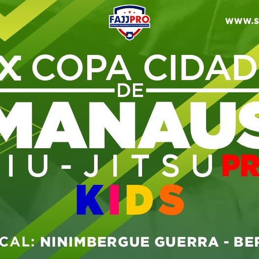 P1365-COPA CIDADE DE MANAUS DE JIU-JITSU PROFISSIONAL “KIDS” IX - EDICAO