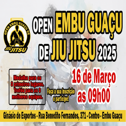P2257-OPEN EMBU GUACU DE JIU-JITSU 2025 - EDICAO