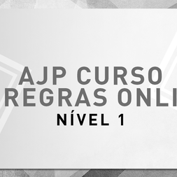 P1219-AJP CURSO DE REGRAS ONLINE NIVEL 1 -  2ª - TURMA