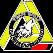 LOGO DA EQUIPE TEAM WOLF BRAZILIAN JIU-JITSU - ORLANDIA-SP