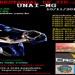 P1090-CAMPEONATO INTERESTADUAL DE JIU-JITSU 2 - EDICAO