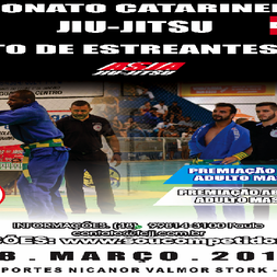 P0641-CAMPEONATO CATARINENSE DE JIU-JITSU ABERTO DE ESTREANTES 2018 - EDICAO