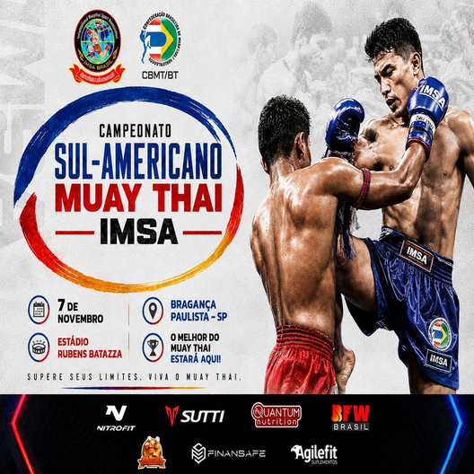 P2836-CAMPEONATO SUL-AMERICANO DE MUAY THAI	 2026 - EDICAO
