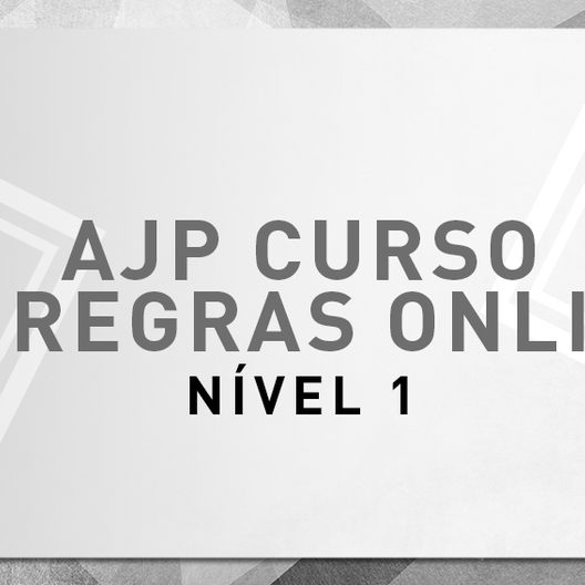 P1219-AJP CURSO DE REGRAS ONLINE NIVEL 1 -  2ª - TURMA
