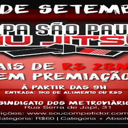 P0527-COPA SAO PAULO DE JIU JITSU 12 - EDICAO