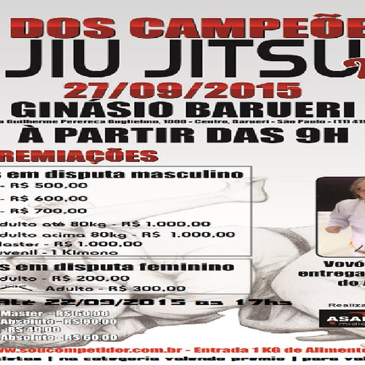 P0138-LIGA DOS CAMPEOES DE JIU-JITSU 2015 - EDICAO