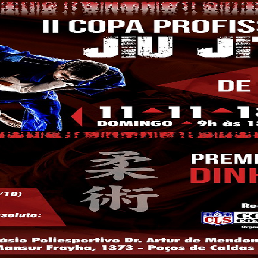 P0783-II COPA PROFISSIONAL DE JIU-JITSU 2 - EDICAO