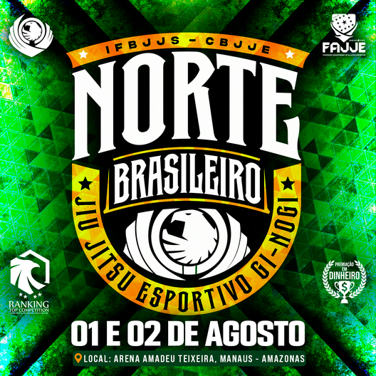 P2741-NORTE BRASILEIRO GI E NOGI DE JIU JITSU ESPORTIVO 2026 – CBJJE/FAJJE 2026 - EDICAO
