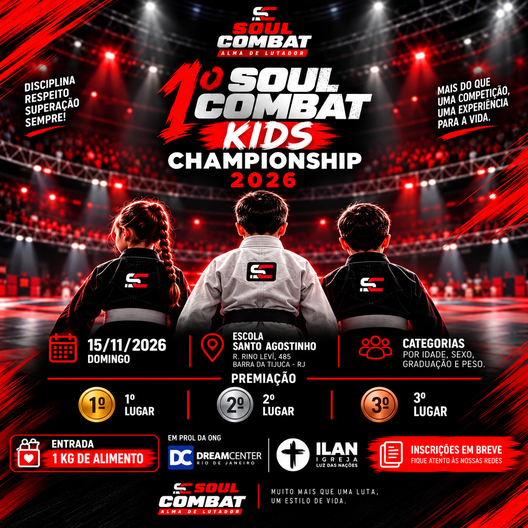 P2864-SOUL COMBAT KIDS CHAMPIONSHIP 2026 1 - EDICAO