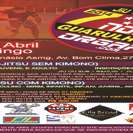 P0014-7 GI-NOGI ORGAF DE JIU JITSU E SUBMISSION 7 - EDICAO