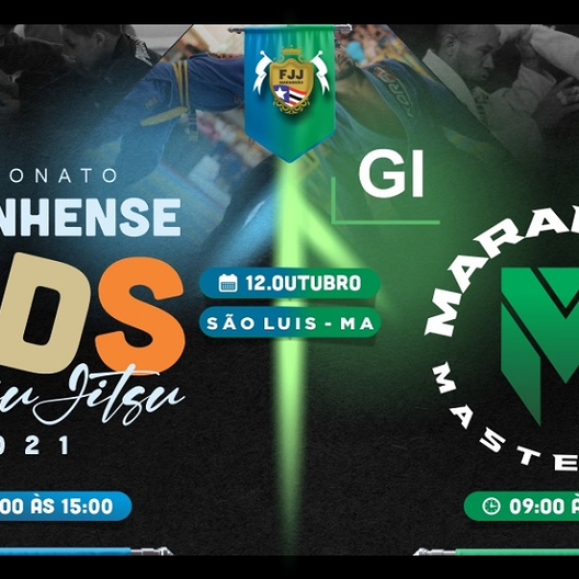 P1351-MARANHENSE DE JIU JITSU KIDS E MARANHAO MASTER BJJ GI - NO GI 1 - EDICAO